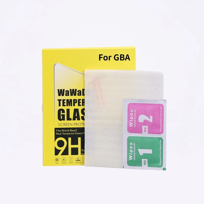 Vidrio templado antiarañazos para Gameboy Advance Color para GB GBC GBA GBP GBA SP Protector de pantalla de consola película protectora - imagen 3