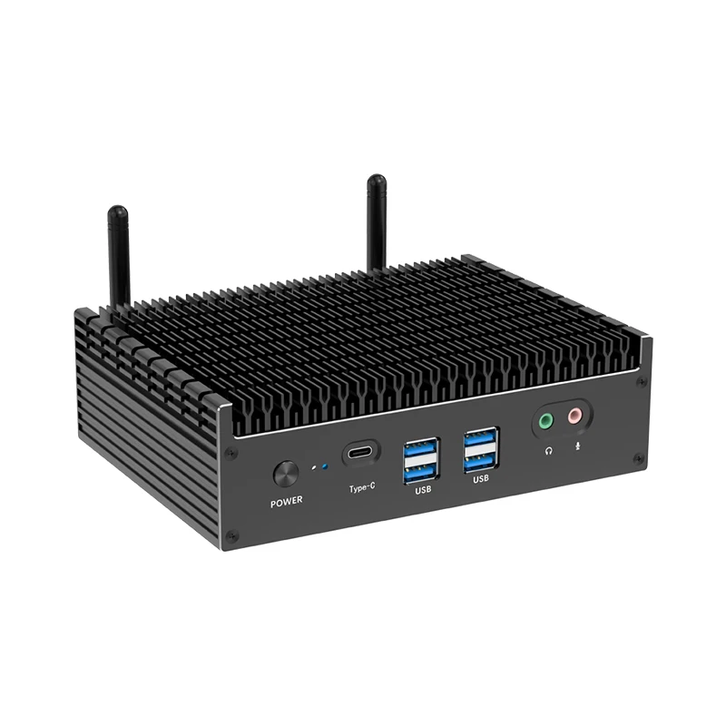 Mini PC sin ventilador Procesadores Intel Core de 12. a/13 a generación Windows11 2xDDR4 2x M.2 NVMe SSD Thunderbolt4 2xHDMI 1x DP 2x Ethernet WiFi6 - imagen 3