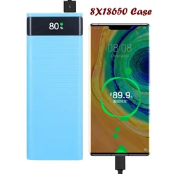 Carcasa Power Bank 18650 USB-C y Micro USB – DIY Sin Batería