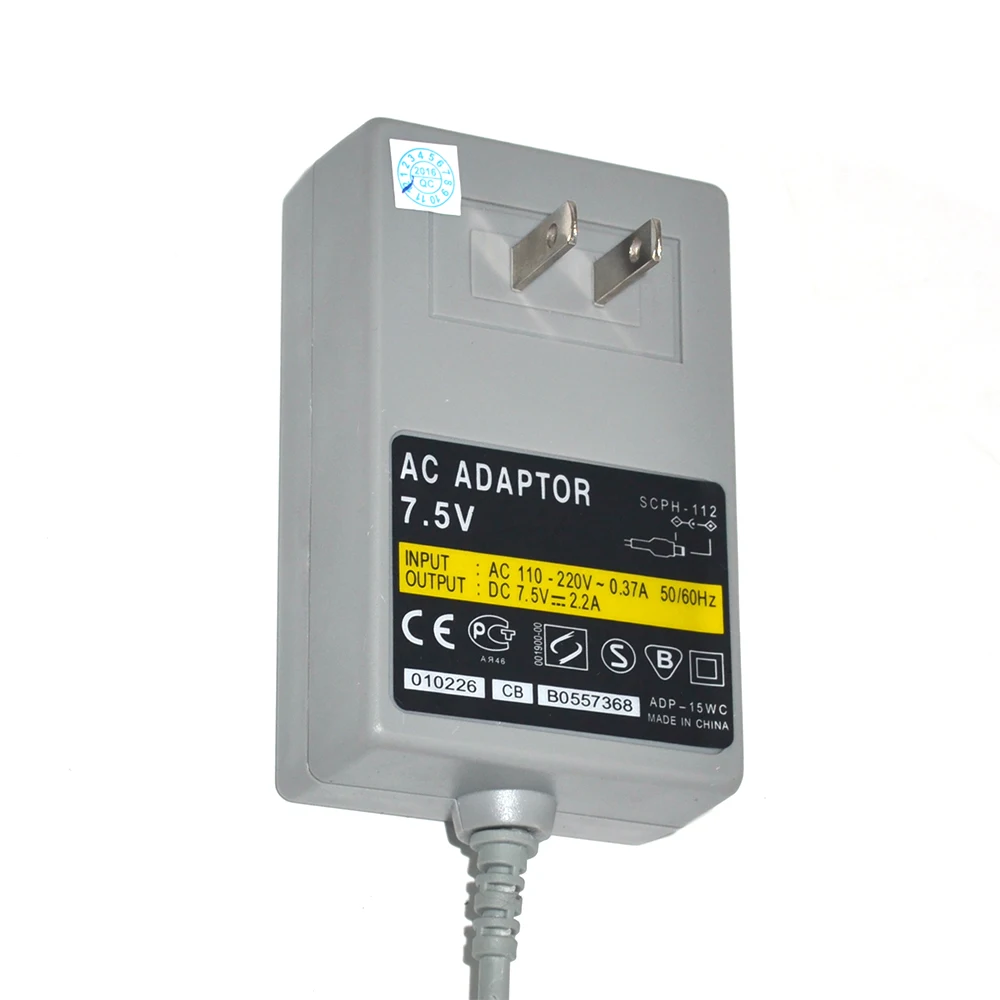 Cargador adaptador de CA con enchufe estadounidense para consola de juegos PS1, fuente de alimentación AC110-220V 50/60Hz - imagen 3