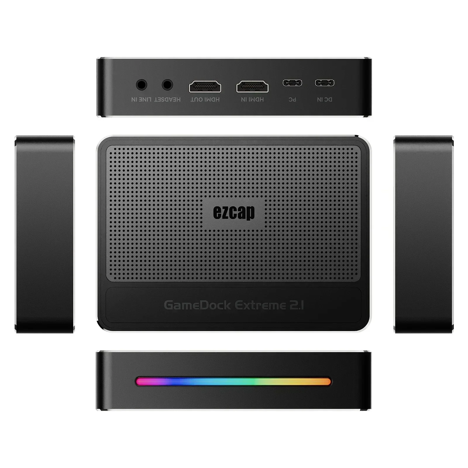 Tarjeta de captura de vídeo USB 3,2 tipo C 8Kp60 1080p240 HDR VRR entrada HDMI Loop, 4k 60hz 1080p @ 240fps para cámara grabación de transmisión en vivo - imagen 2