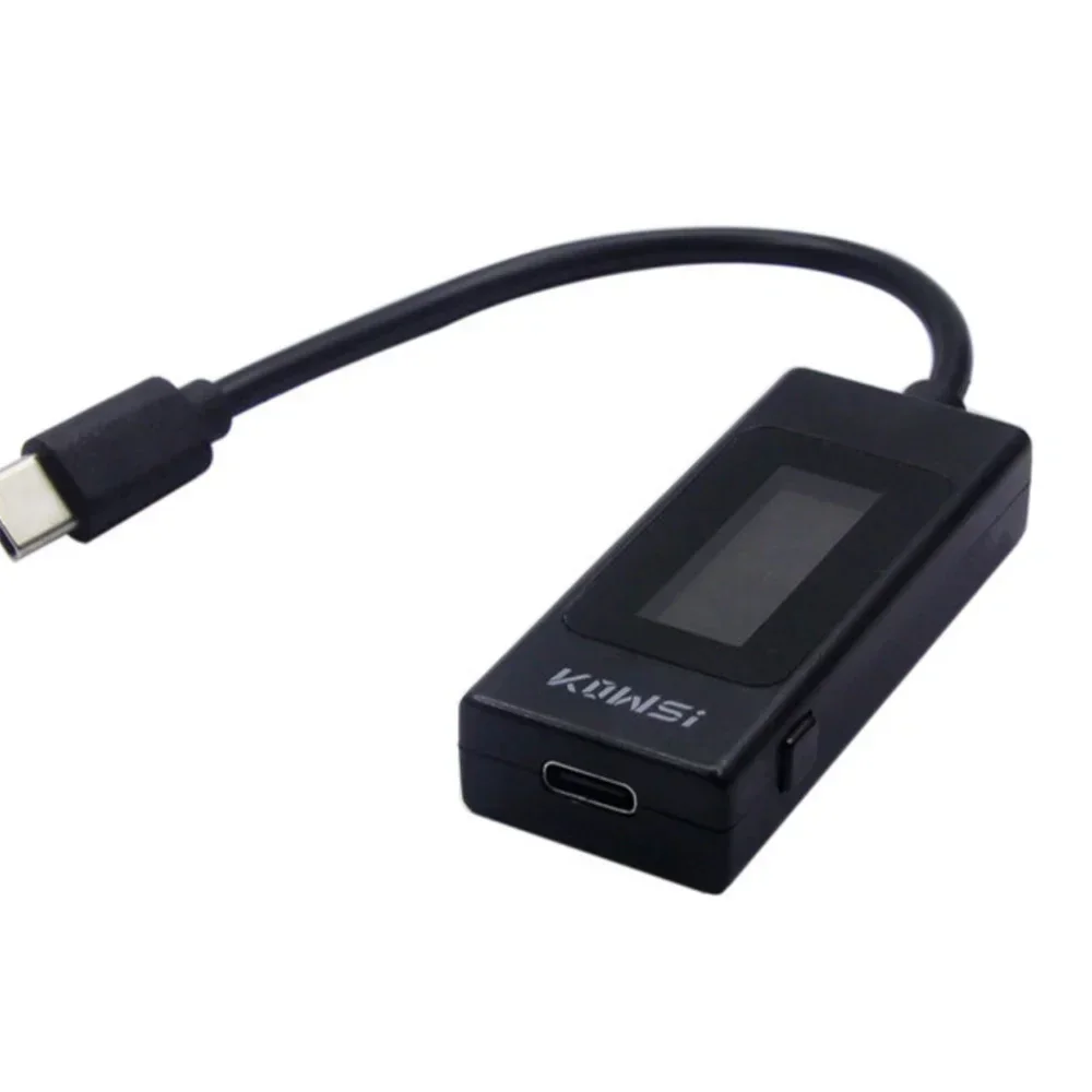 Probador tipo C medidor de voltaje de 4-30V amperímetro Digital DC voltaje corriente capacidad medidor de potencia probador de 2 direcciones KWS-065C - imagen 4