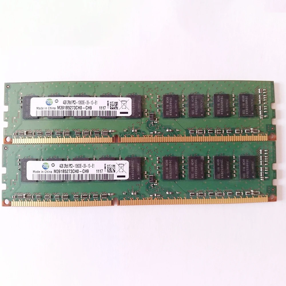 1 Uds Z400 Z420 Z600 Z800 4G 2Rx8 UDIMM ECC memoria de servidor 4GB DDR3 1333 - imagen 4