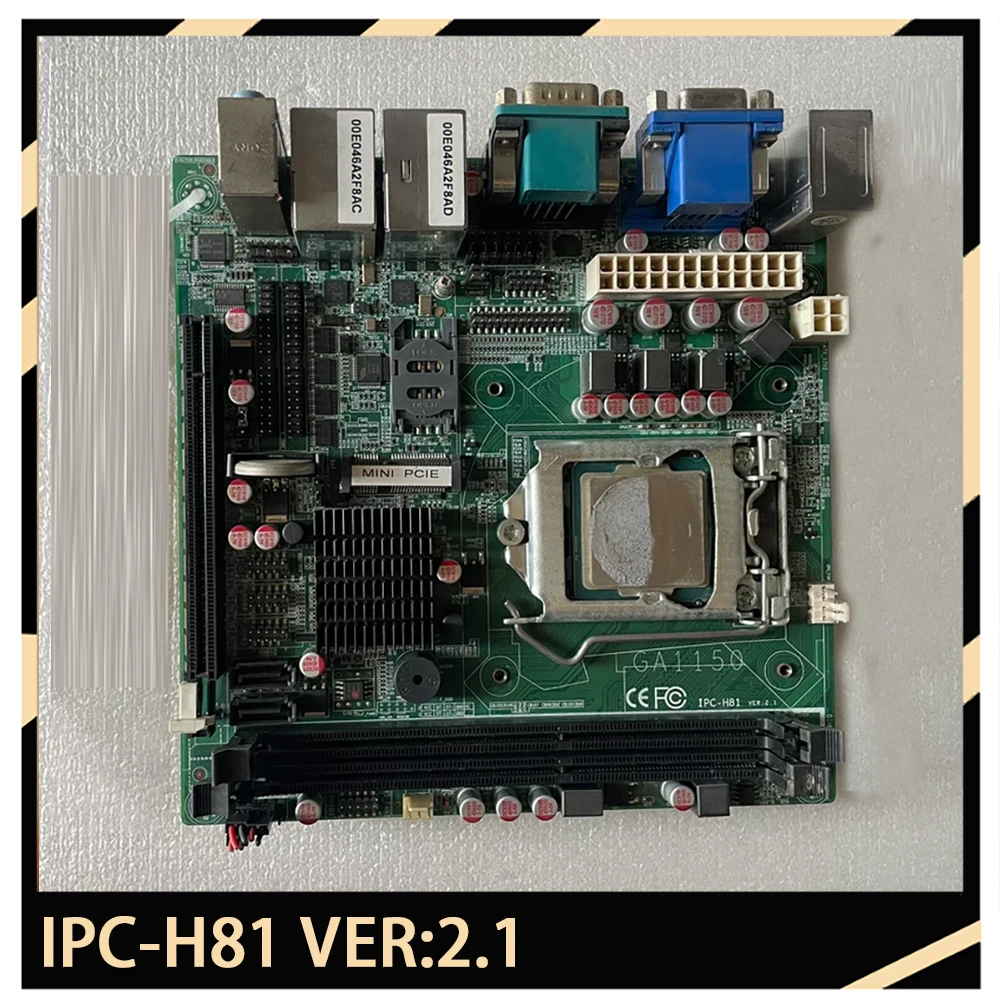 Placa base de control industrial LGA1150 IPC-H81 VER:2.1
