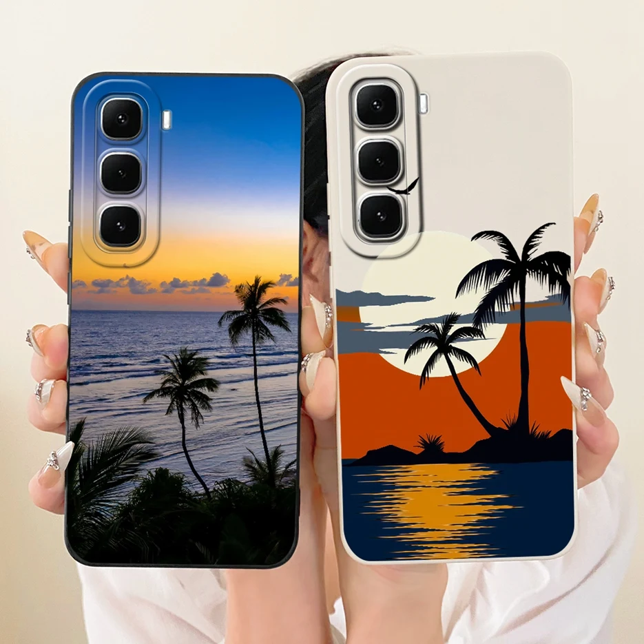 Para Infinix Hot 60 funda caliente 60i 4G Cool Owl Dragon cubierta pintada suave TPU funda de teléfono para Infinix Hot 60 Pro Plus Hot60 i 4G bolsas - imagen 5