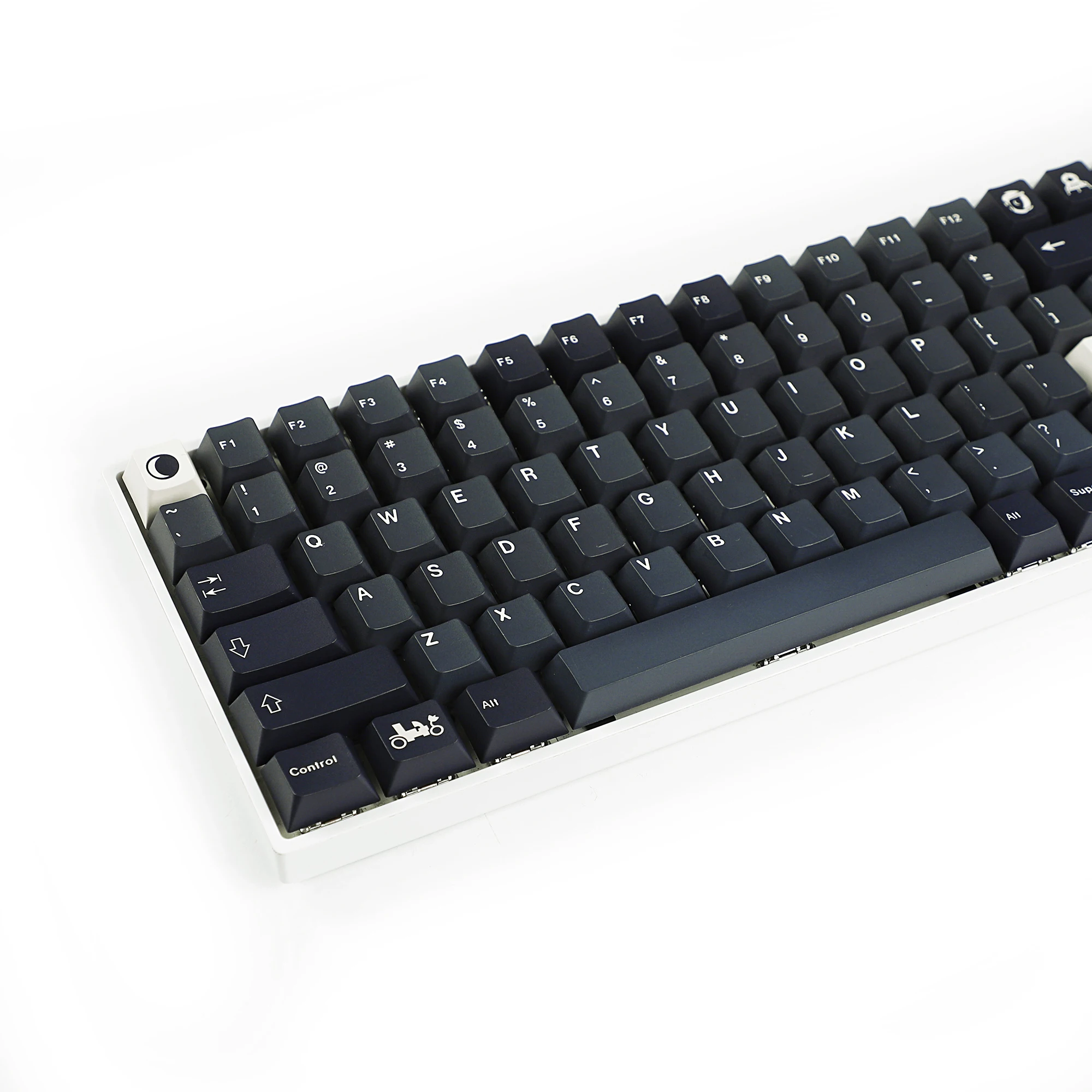Apollo 135 teclas Cherry Profile cinco teclas de tinte lateral PBT teclas para teclado TKL 61 64 68 75 87 96 104 108 Keychron MX - imagen 5