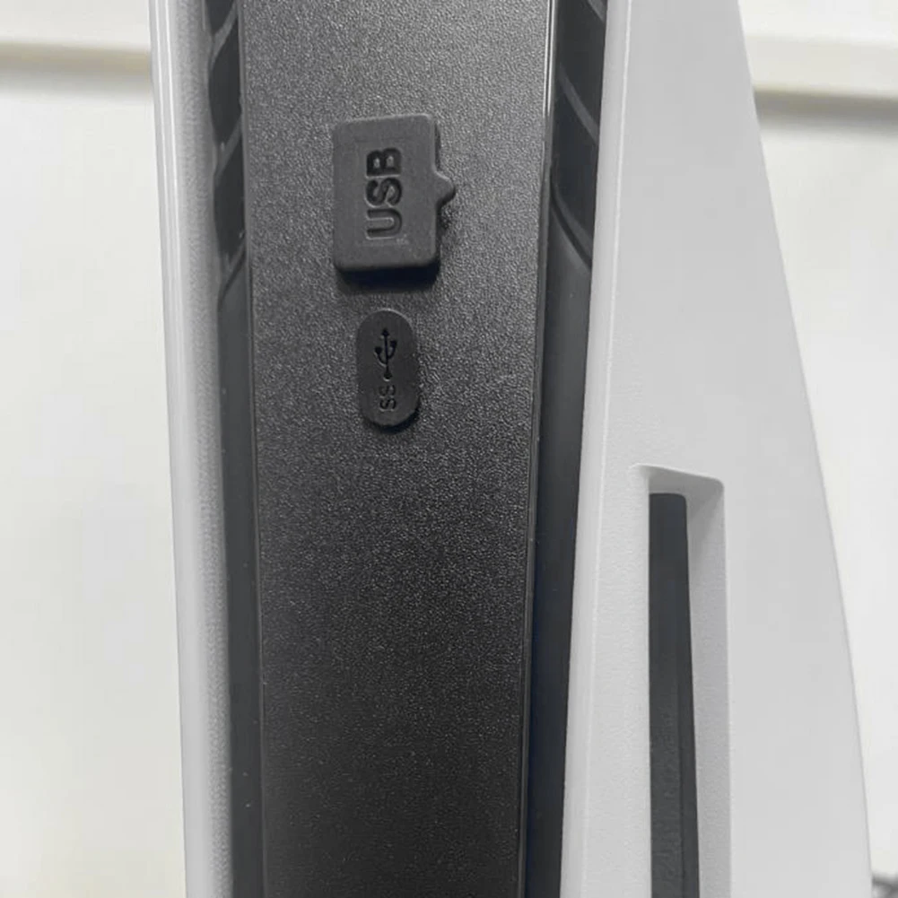 Protector contra el polvo con enchufe a prueba de polvo de silicona 12 en 1 para PS5 Slim para Playstation 5 paquete de accesorios para consola delgada - imagen 5