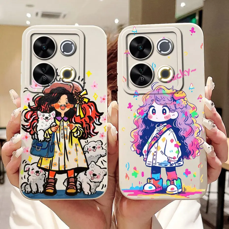 Para Itel P65 hermosa mariposa funda de teléfono con estampado Floral para Itel P671L ItelP65 fundas protectoras de gelatina de silicona suave - imagen 2