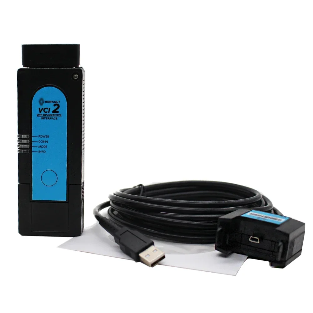 LHFor Renault VCI2 WIFI escáner de coche V232 interfaz USB y 2 para herramienta de diagnóstico de reparación de vehículos - imagen 4