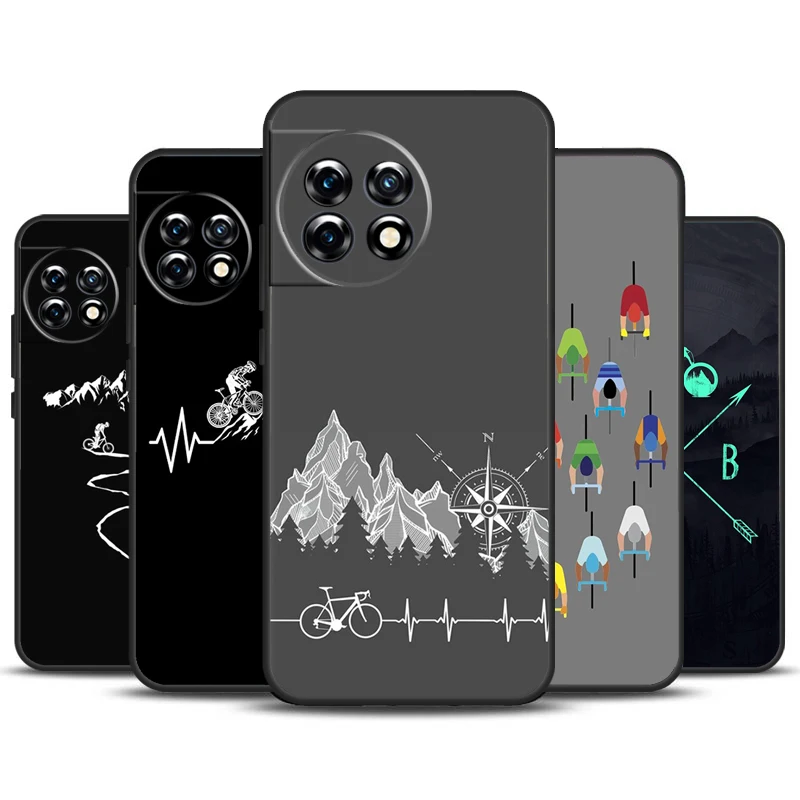 Funda para bicicleta de montaña, cubierta para OnePlus 12 11 10 Pro 8T 9R 10T 10R 12R OnePlus Nord N10 N20 2T CE 3 Lite