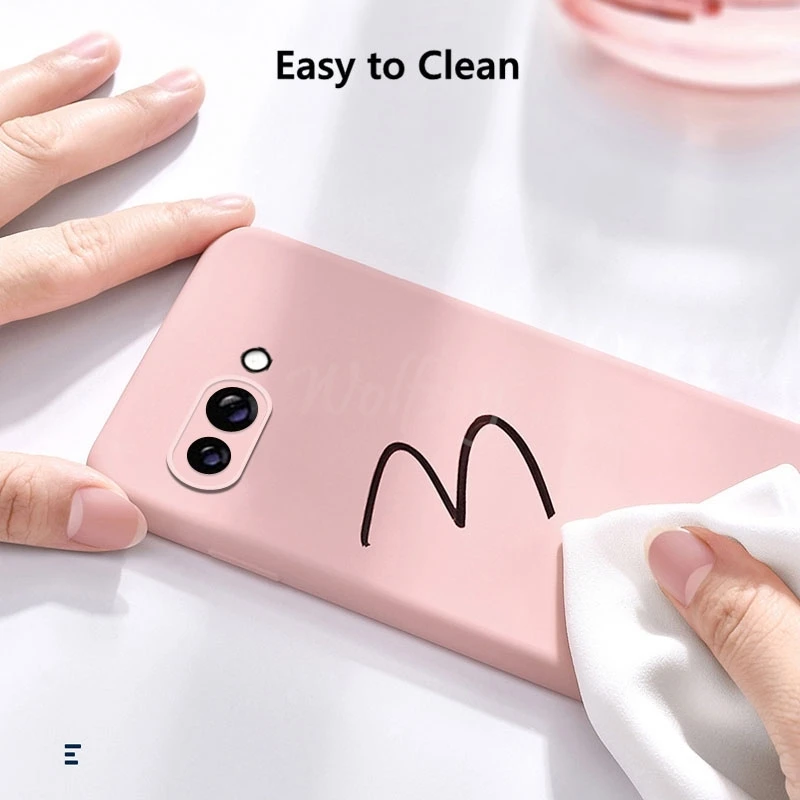 Para Google Pixel 9A funda protectora de goma de silicona líquida funda de teléfono Google Pixel 9A funda lisa de TPU Pixel 9 A cubierta - imagen 2