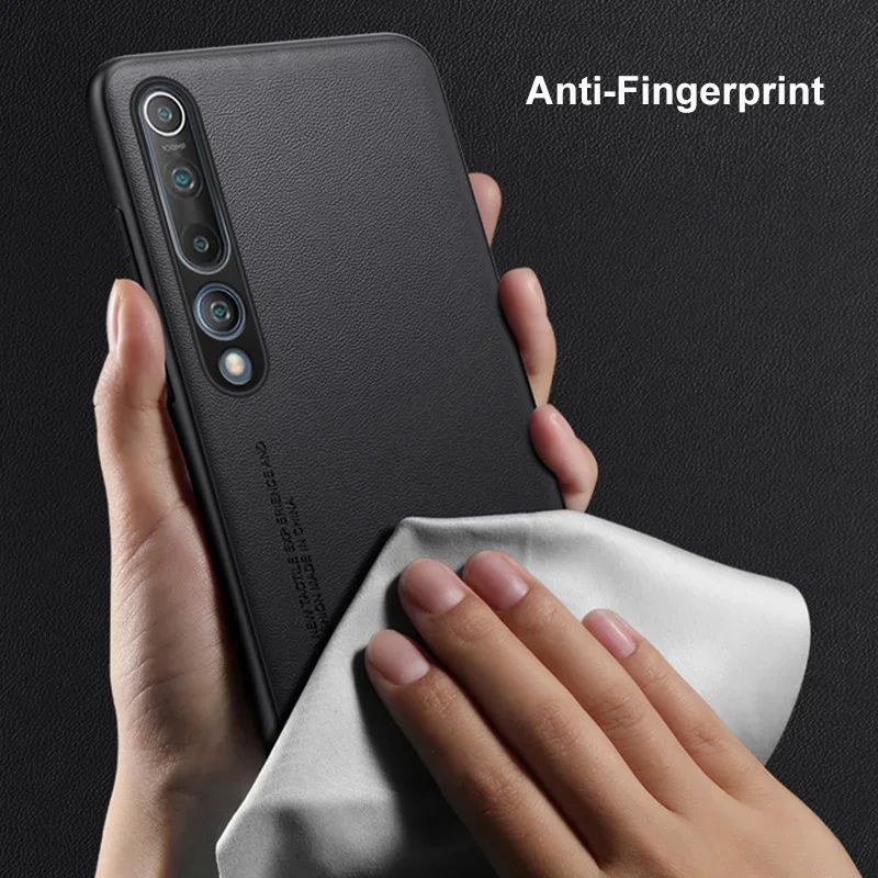 Funda de cuero PU de lujo para Xiaomi Mi 10, 10T Pro, 10 Lite, Mi10, protección de silicona, funda de teléfono para Xiaomi Mi 10 Ultra 10S 10i - imagen 5
