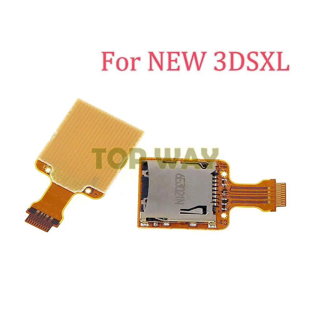 30 Uds piezas de repuesto originales para nuevo 3dsxl 3dsll TF tarjeta ranura para tarjeta SD con placa para nuevo 3DS XL LL - imagen 2