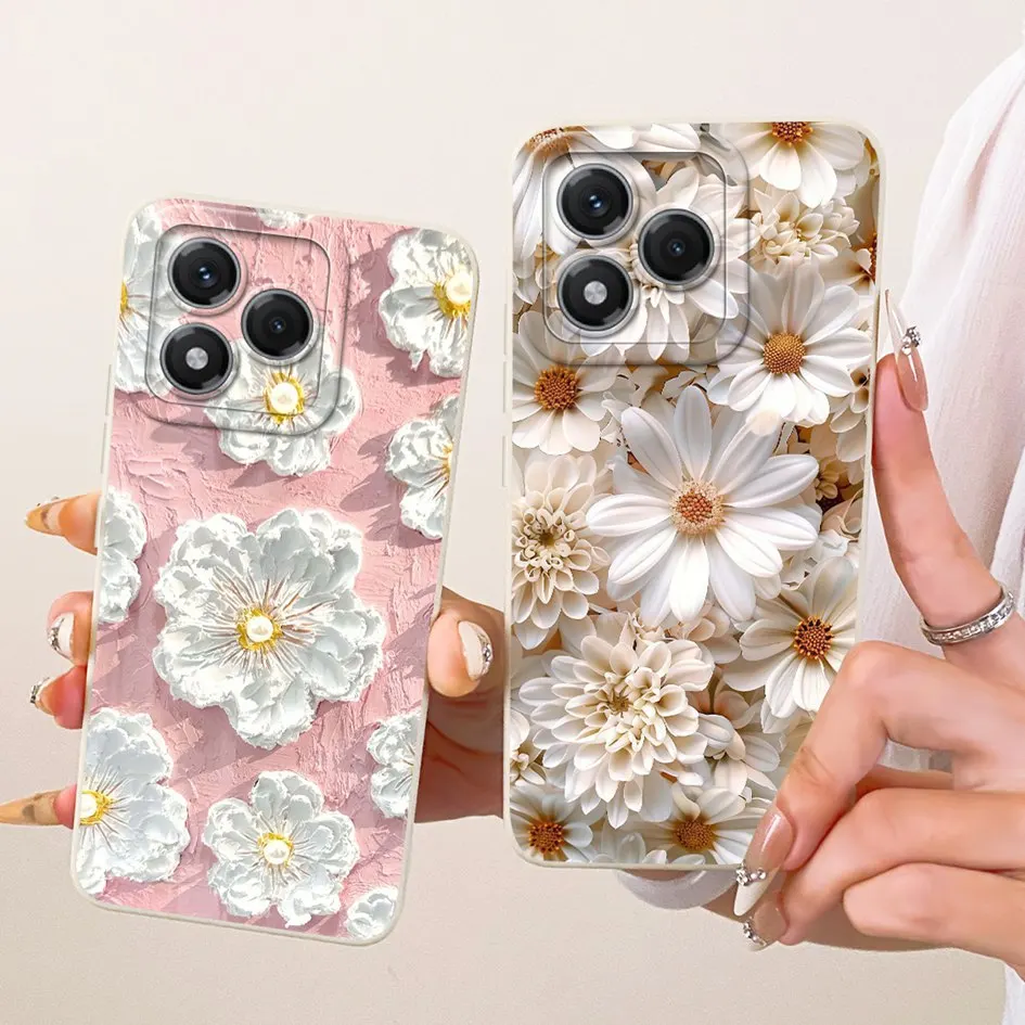 Funda para Honor 400 Lite 5G, funda protectora de cámara de silicona suave con bonito gato y conejo de dibujos animados para Honor400 Lite 2025 Capa - imagen 2