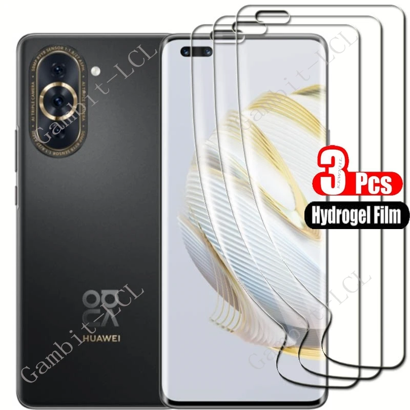 Para Huawei Nova 10 Pro 6,78 "Nova10Pro 10Pro GLA-AL00 LX1 hidráulica HD película de hidrogel suave cubierta protectora completa de pantalla - imagen 2