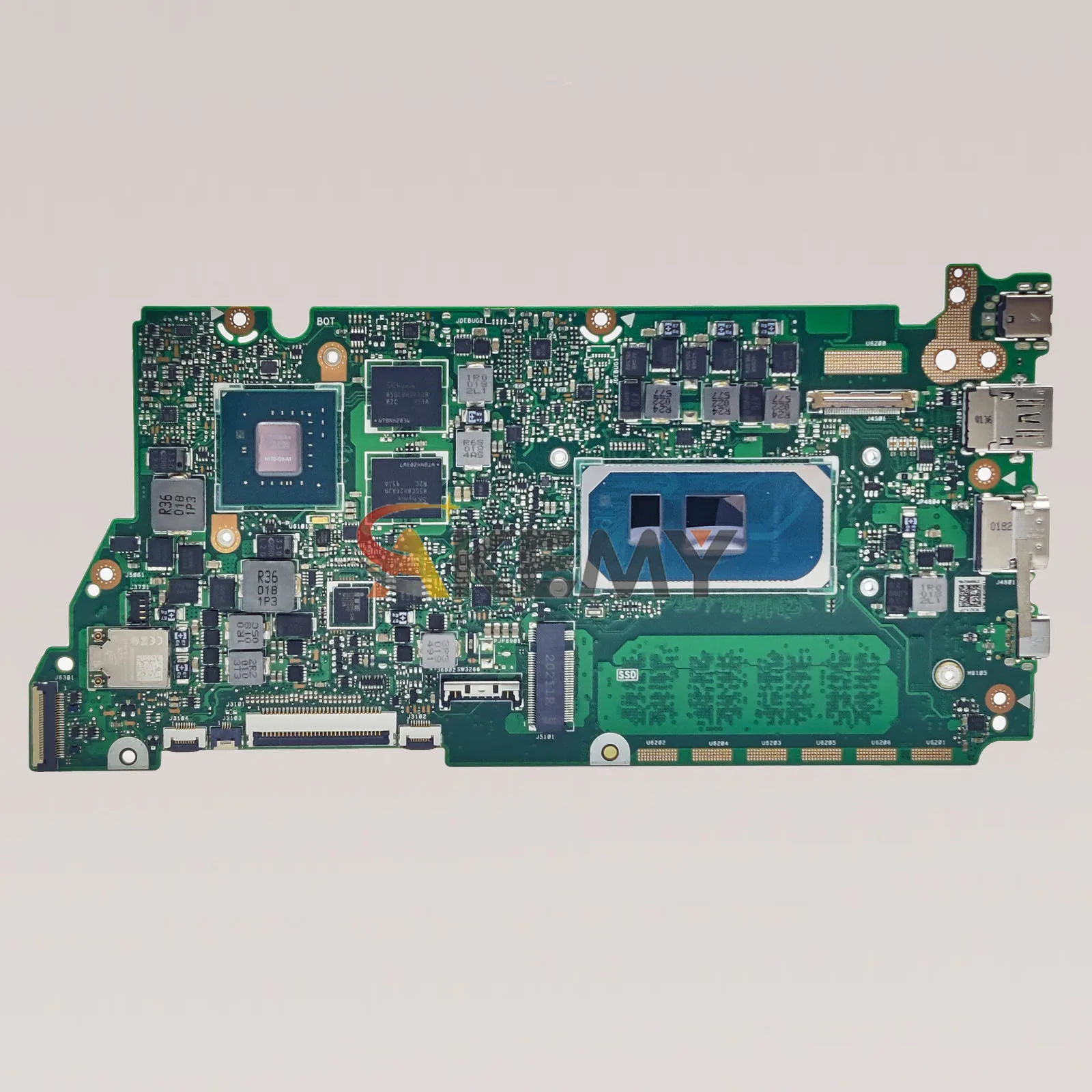 Placa base para ordenador portátil X321JP para ASUS VivoBook I321J X321JP X321JQ X321J S333J placa base con 10. a generación I3 i5 i7 100% pruebas OK stk - imagen 3