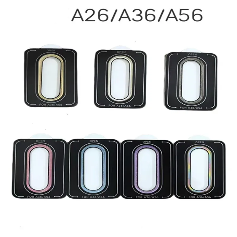 Protector de lente de diamante para Samsung Galaxy A56 A36 A26 5G, anillo de lente de cámara para Galaxy A56 A36 A26 5G, tapa de lente brillante - imagen 3