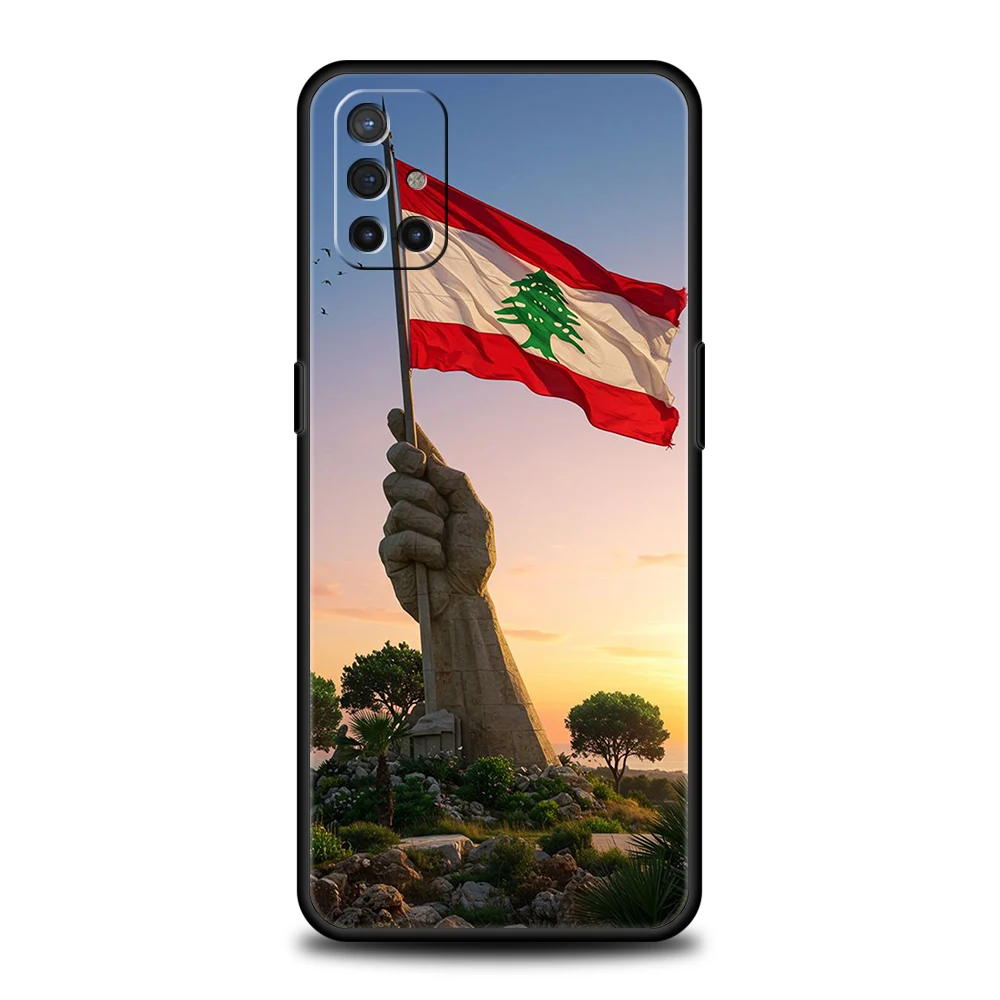 Funda de teléfono para OnePlus 13 12 11 10 9 Pro 9T 13R 12R 10R 9RT 10T 8T 8 Nord 2T CE 2 3 5G N200 N30 funda Beirut bandera del Líbano - imagen 5