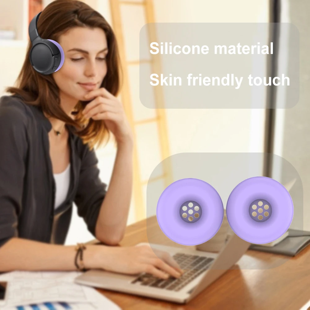 Fundas de silicona para auriculares JBL Tune 520BT, almohadillas para los oídos, cojines impermeables, antiarañazos - imagen 5