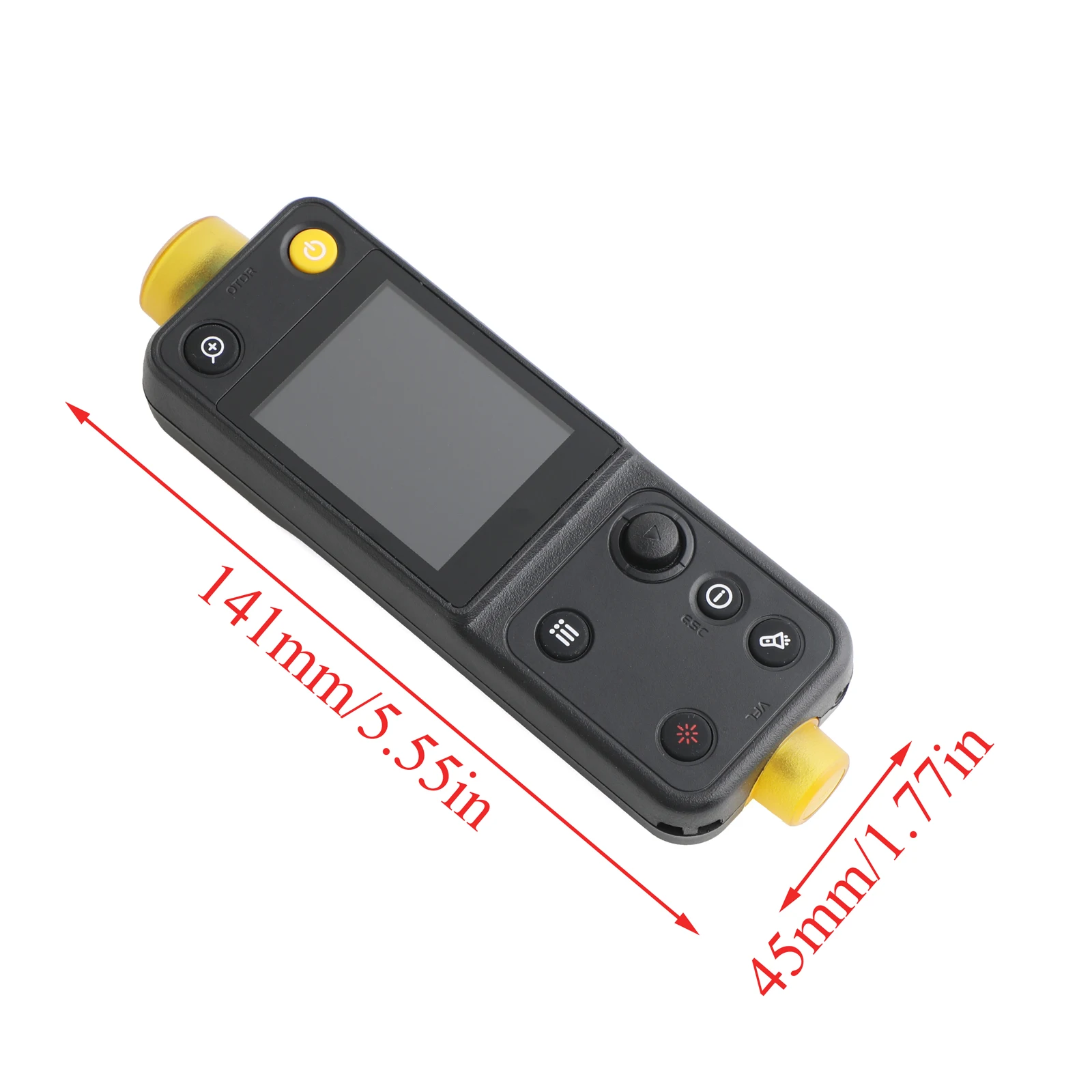 Localizador Visual de fallos muestra forma de onda luz roja 10mW probador de fibra óptica 20KM punto de interrupción de fibra probador de fallos pluma buscador de fallos - imagen 5