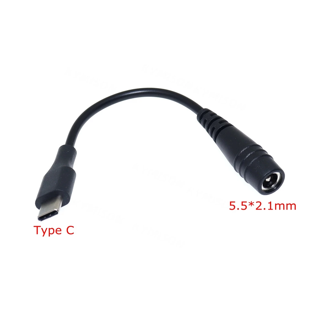 5.5-2.1mm to Type-C