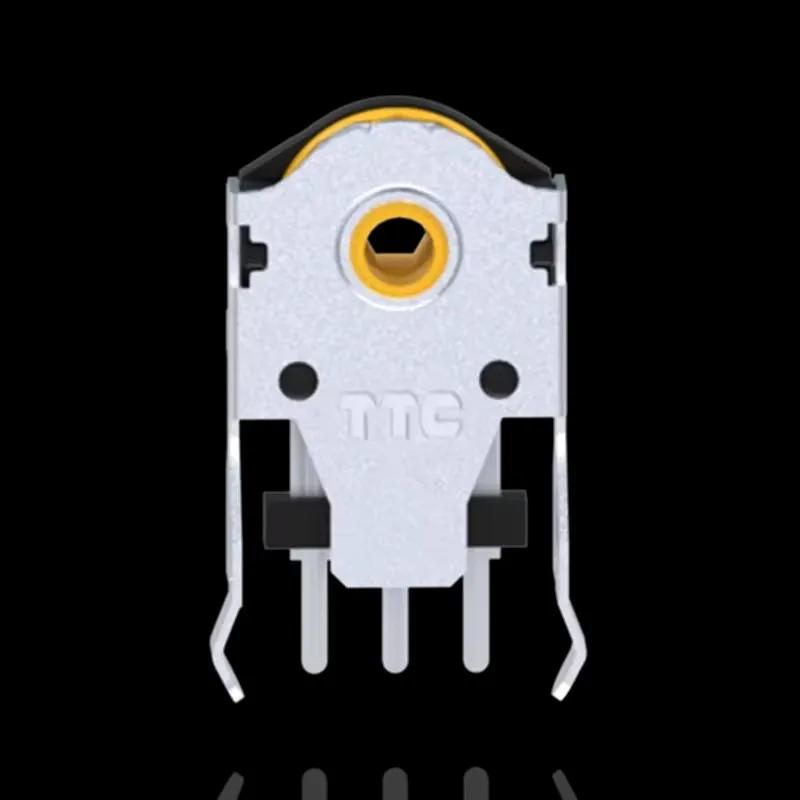 Codificador TTC de 7/8/9/10/11/12/13/14/15/16mm, codificador de Rueda Dorada de desplazamiento de ratón giratorio con marca de agujero de 1,74mm force para ratón de PC, 20-40g - imagen 3