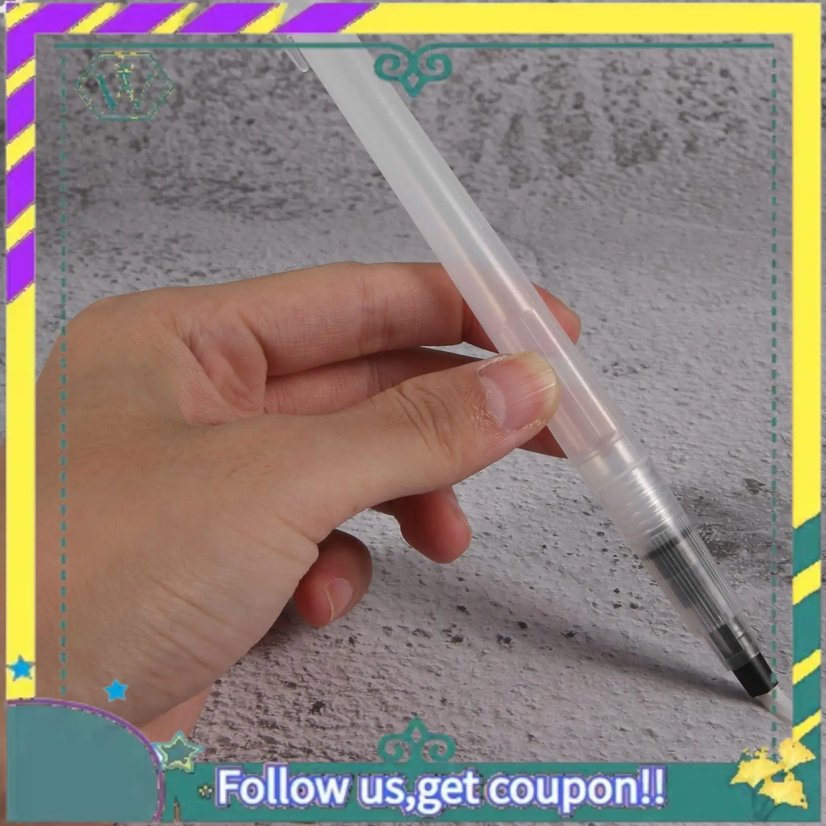 Nuevo juego de 12 Uds de pinceles para acuarelas, bolígrafos de pintura de acuarela, marcadores a base de agua, lápiz de colores Soluble en agua - imagen 2