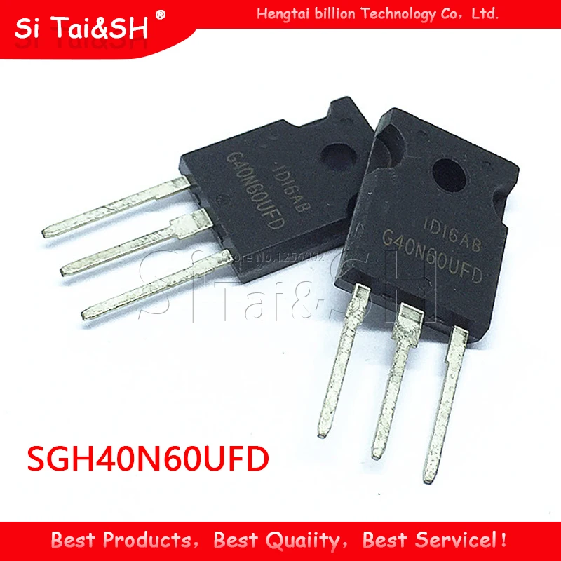Si Tai & SH 1 Uds SGH40N60UFD TO-247 SGH40N60 40N60 G40N60 F40N60UFD TO-3P transistor MOS FET - imagen 2