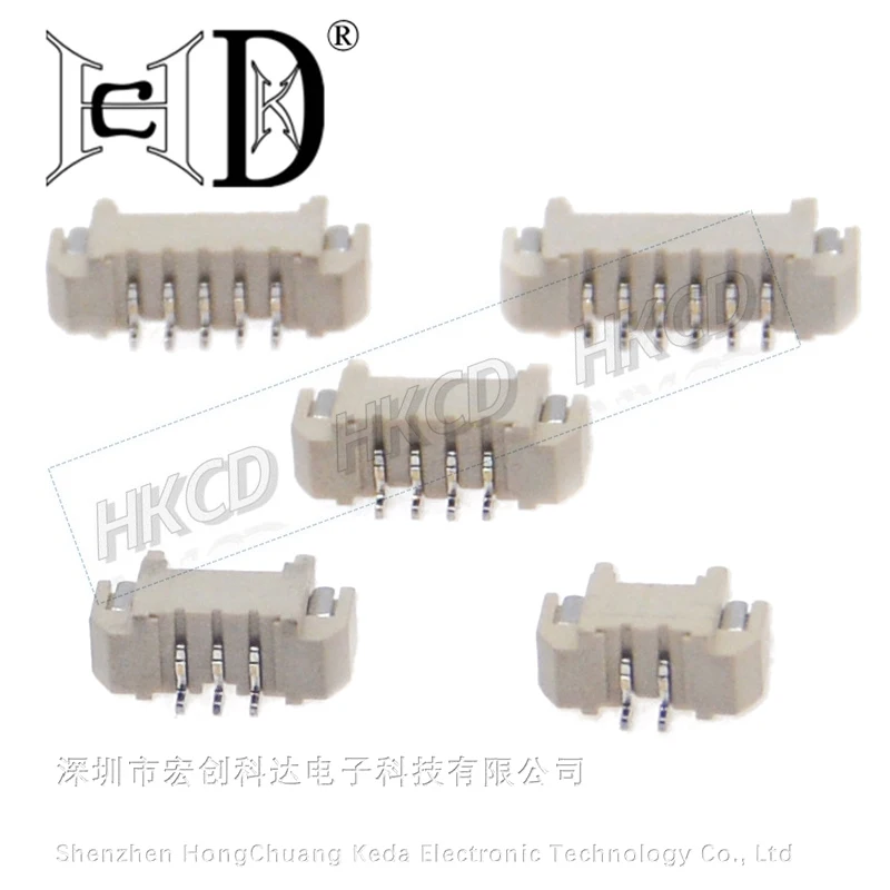 10 Uds MICRO JST 1,25 2/3/4/5/6/7/8/9/10 conector de pines GH 1,25 MM paso Vertical/Orizontal SMD Pin Header - imagen 3