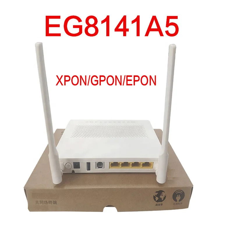 GPON Onu EPON XPON Eg8141a5 1GE + 3FE + 1USB + 1TEL + 2,4G Wifi 5DBI antena modem de firmware en inglés HGU FTTH Termina 100% Original - imagen 5