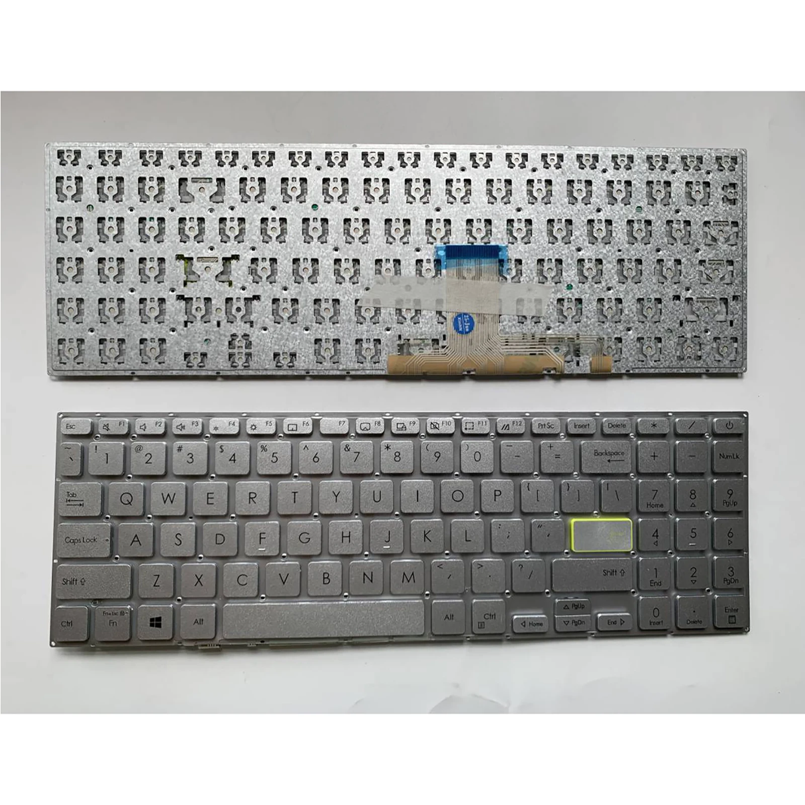 Teclado de ordenador portátil con diseño estadounidense para Asus Vivobook X521 X521J X521F X521FA X521EA X521IA X521EQ
