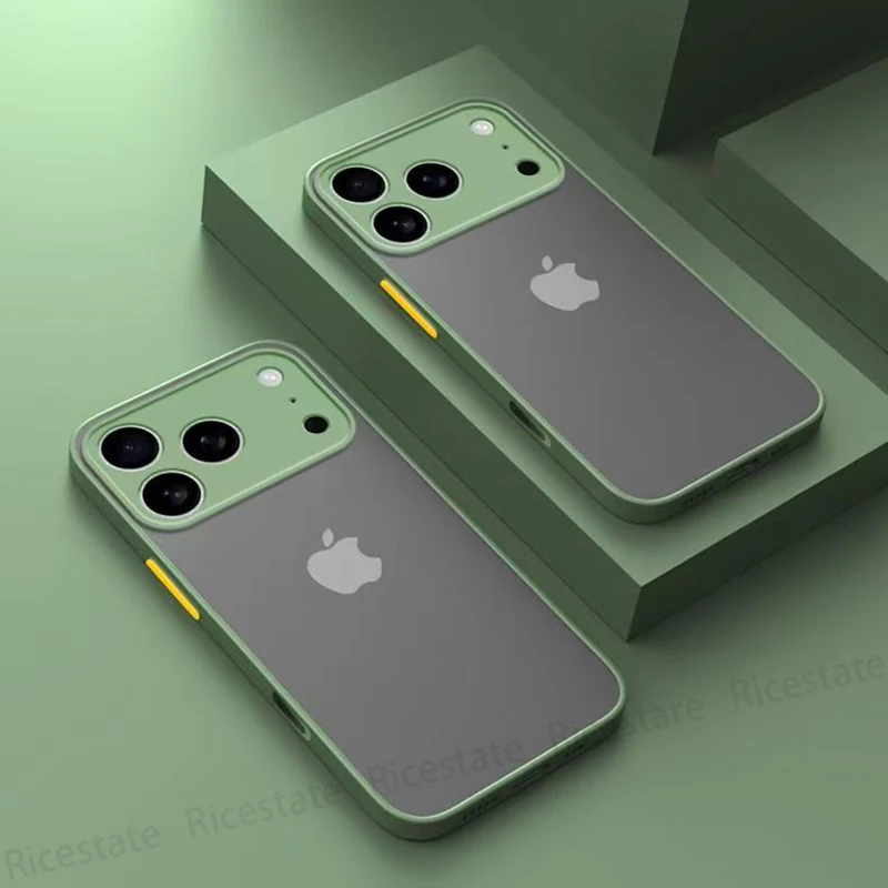 Nueva armadura parachoques a prueba de golpes funda de teléfono para Apple iPhone 17 Pro Max iphone17 Pro Max 17Pro 17 Air funda dura de silicona Capa - imagen 5