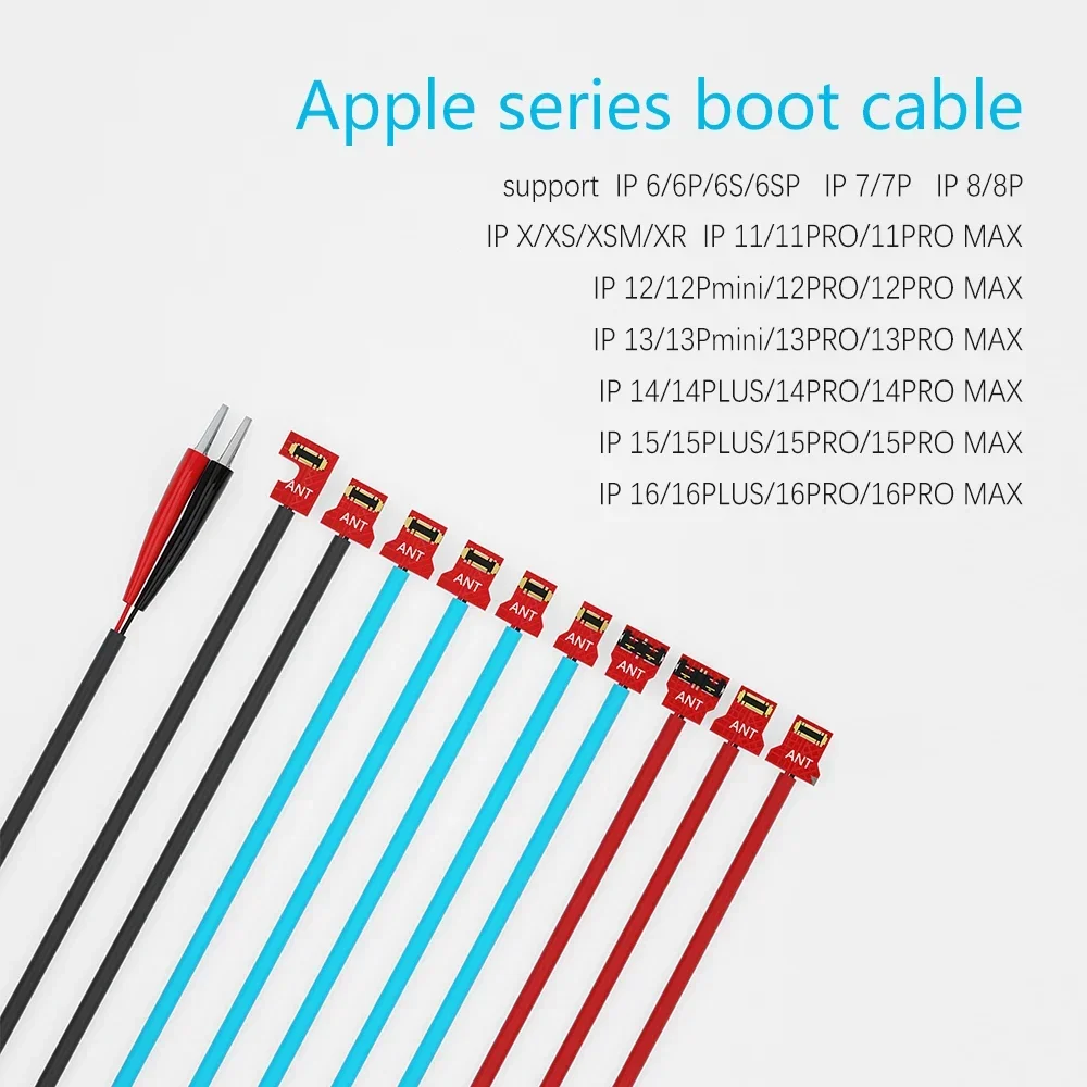 MaAnt M076 Cable de arranque para iPhone 6-16PM herramienta de reparación de cables de activación de batería para IPhone serie X/XS/11/12/13/14/15/16 - imagen 2