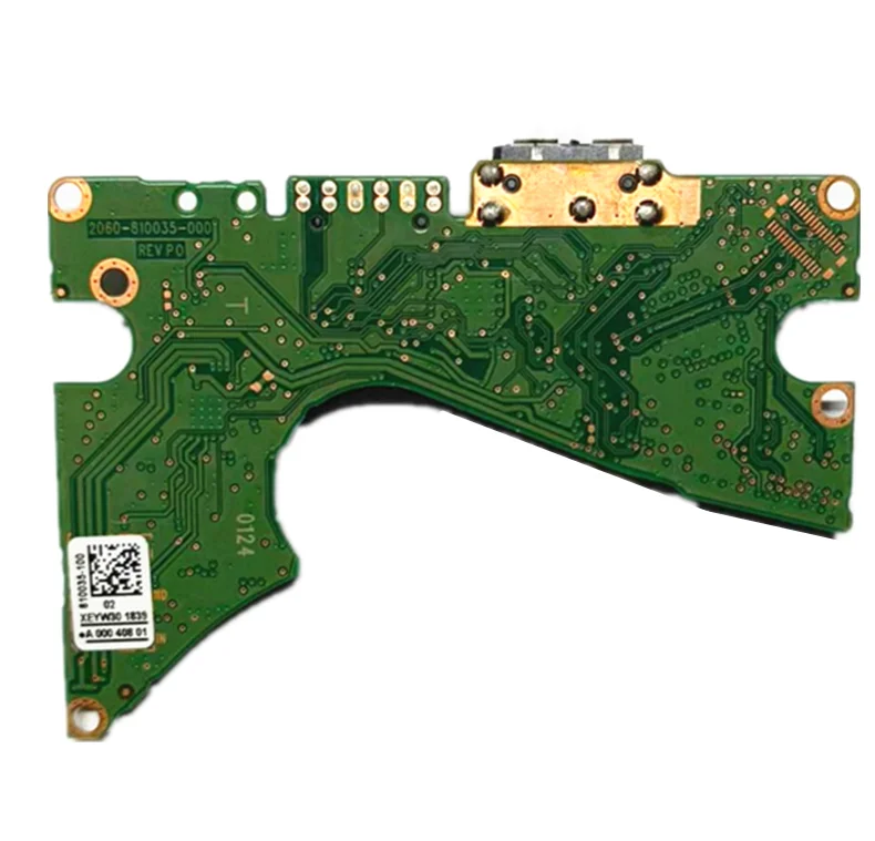 Placa lógica HDD PCB, placa UNLOCK 2060-810035-000 REV P0 para WD USB 3,0 4TB 5TB, reparación de disco duro, recuperación de datos PC3000 - imagen 2
