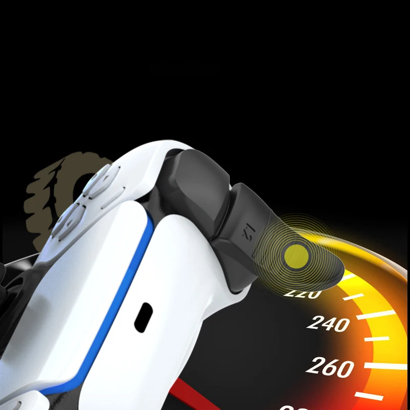 Para el botón de extensión del controlador PS5 L2 R2 botón de extensión PS5 botón de disparo de extensión emparejado botón de extensión antideslizante - imagen 3