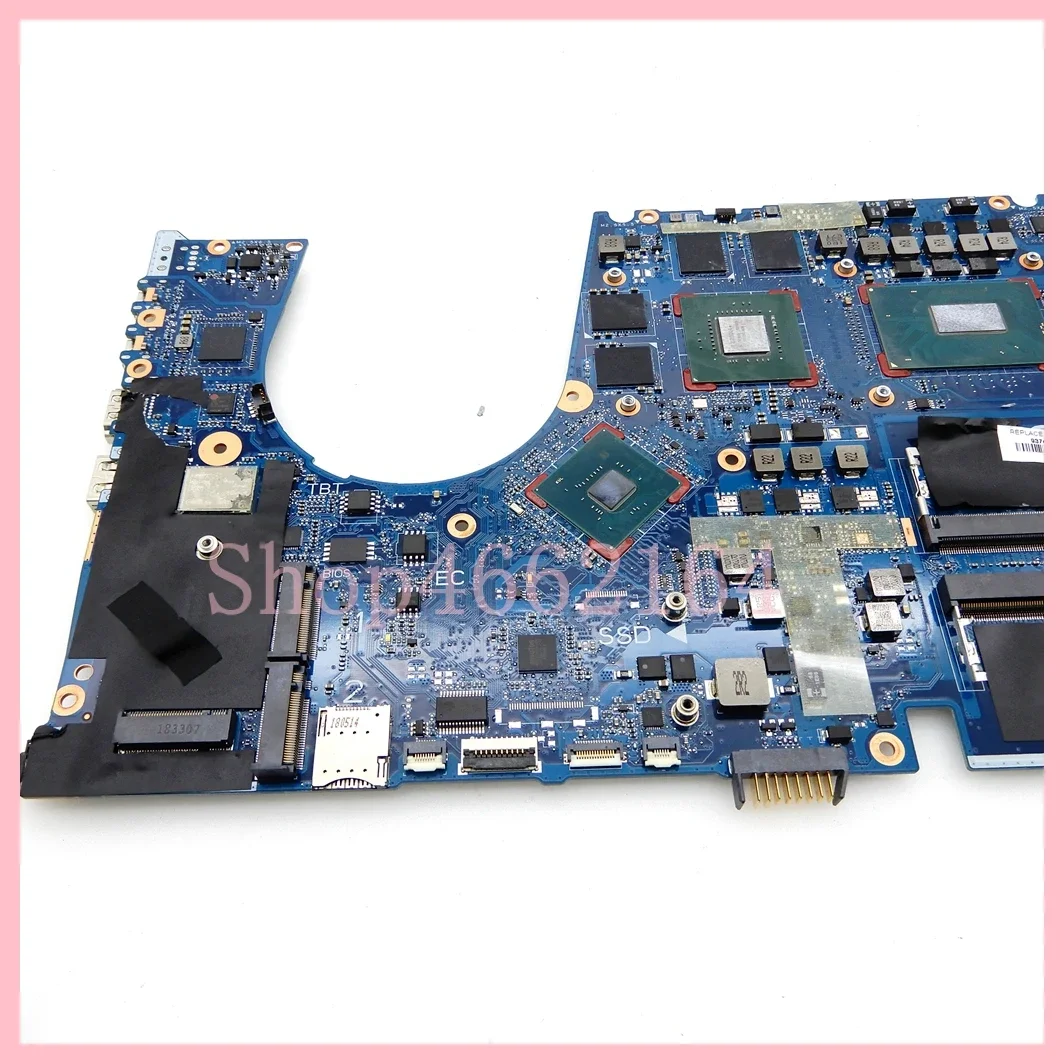 DA0XW2MBAG0 con i7-8750H/i7-8850H CPU P1000-V4G GPU placa base para ordenador portátil HP Zbook 15 G5 placa base 100% probado OK - imagen 4