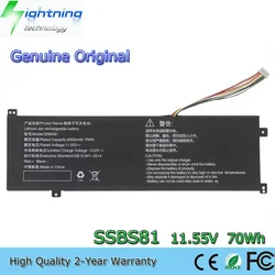 Nuevo Original y genuino SSBS81 11,55 V 70Wh batería de ordenador portátil para Mechrevo 16 Pro 16HD-5BB6U 16HDS-7BB6U código 01 2022 edición 2023 R5 e