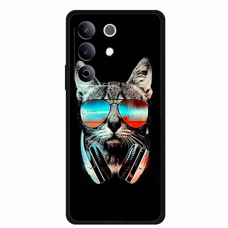 Para Realme C85 Pro 4G funda de silicona suave TPU fundas de teléfono para RealmeC85 Pro RMX5555 a prueba de golpes Cool Animals funda protectora trasera - imagen 4