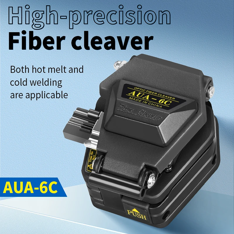 COMPTYCO AUA-6C cuchilla de fibra Cable de fibra óptica cuchillo de corte conexión en frío de fibra óptica/cortador de empalme de fusión herramienta FTTH - imagen 5