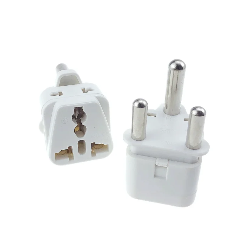 Adaptador de viaje 2 en 1 para Sudáfrica, convertidor estándar tipo M, salida Universal, CA de 250V, 15a - imagen 4