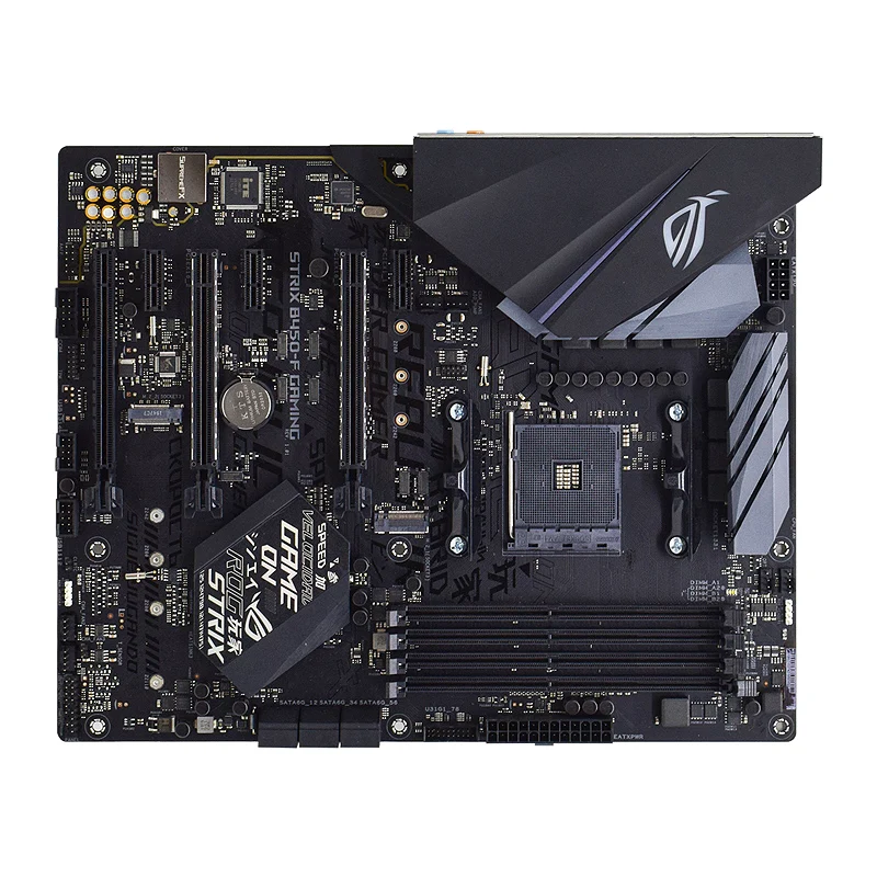 Placa base para juegos ASUS STRIX B450-F B450 placa mãe pc AM4 CPU para 7 5800X 5 5500 7 5800X3D 9 3900X ram DDR4 M.2 USB 2,0 ATX - imagen 5
