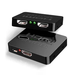 Divisor HDMI 4K para monitores duales – distribución de vídeo