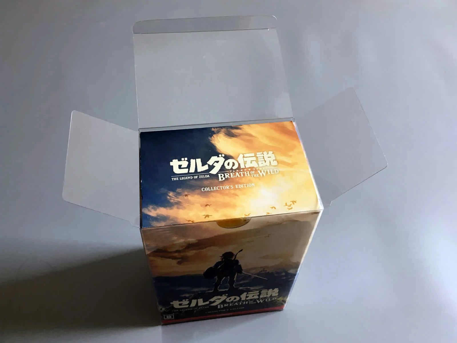 Protector de caja para NS Amiibo Legend of Zelda: Breath of the Wild, edición de coleccionista, vitrina transparente, solo JP, 1 caja - imagen 2