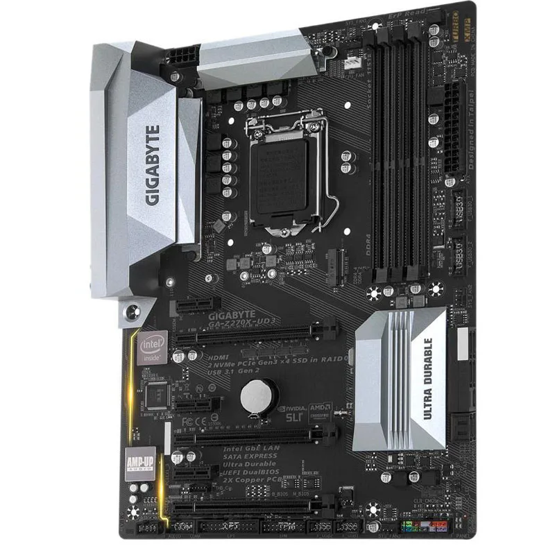 GIGABYTE-placa base GA-Z270X-UD3 LGA 1151 Intel Z270, HDMI, SATA, 6 Gb/s, USB 3,1, ATX - imagen 2