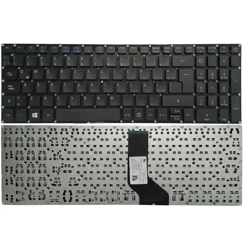 Nuevo teclado alemán/latino/español/italiano para Acer Aspire E5-722 E5-772 V3-574G E5-573T E5-573 E5-573G E5-573T E5-532G F5-573G - imagen 5