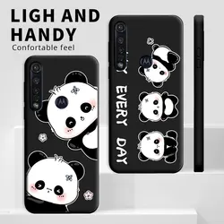 Funda Motorola Moto G8 Plus Panda Antigolpes Silicona Suave Carcasa