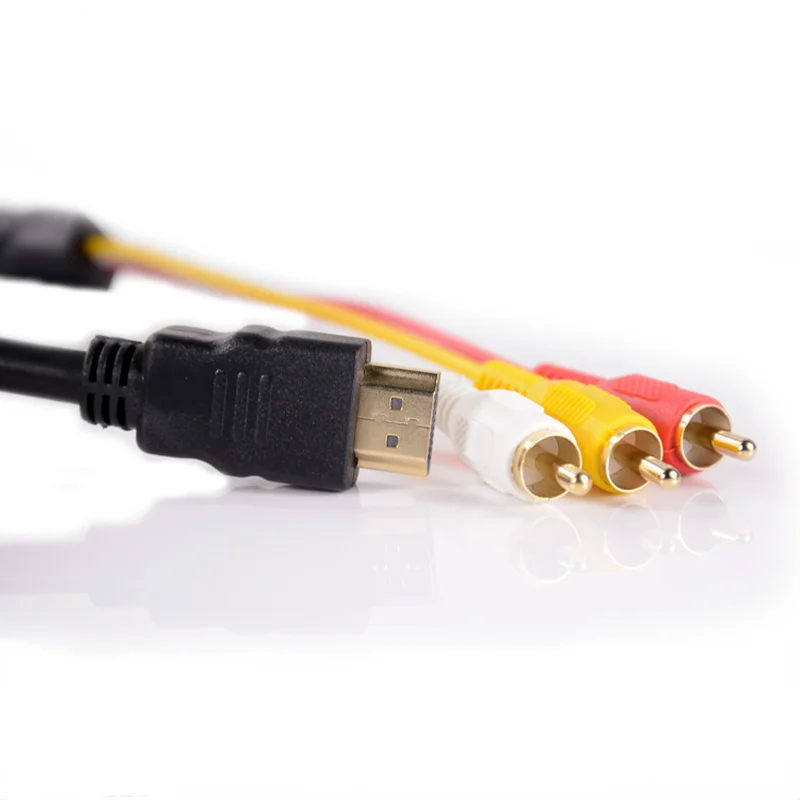 Cable Conversor VGA a RCA Macho – 1,5m AV Compuesto - imagen 3