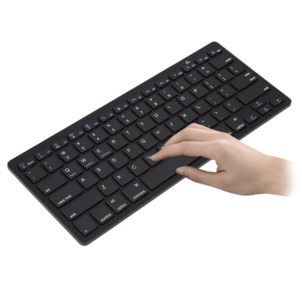 Teclado inalámbrico Bluetooth de 78 teclas para Air, Ipad, Mini teclados ultrafinos para Mac, ordenador, PC, Macbook, triangulación de envíos - imagen 5