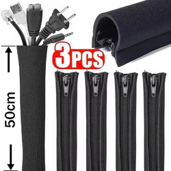 Organizador de Cables USB con Cremallera – Funda Protectora