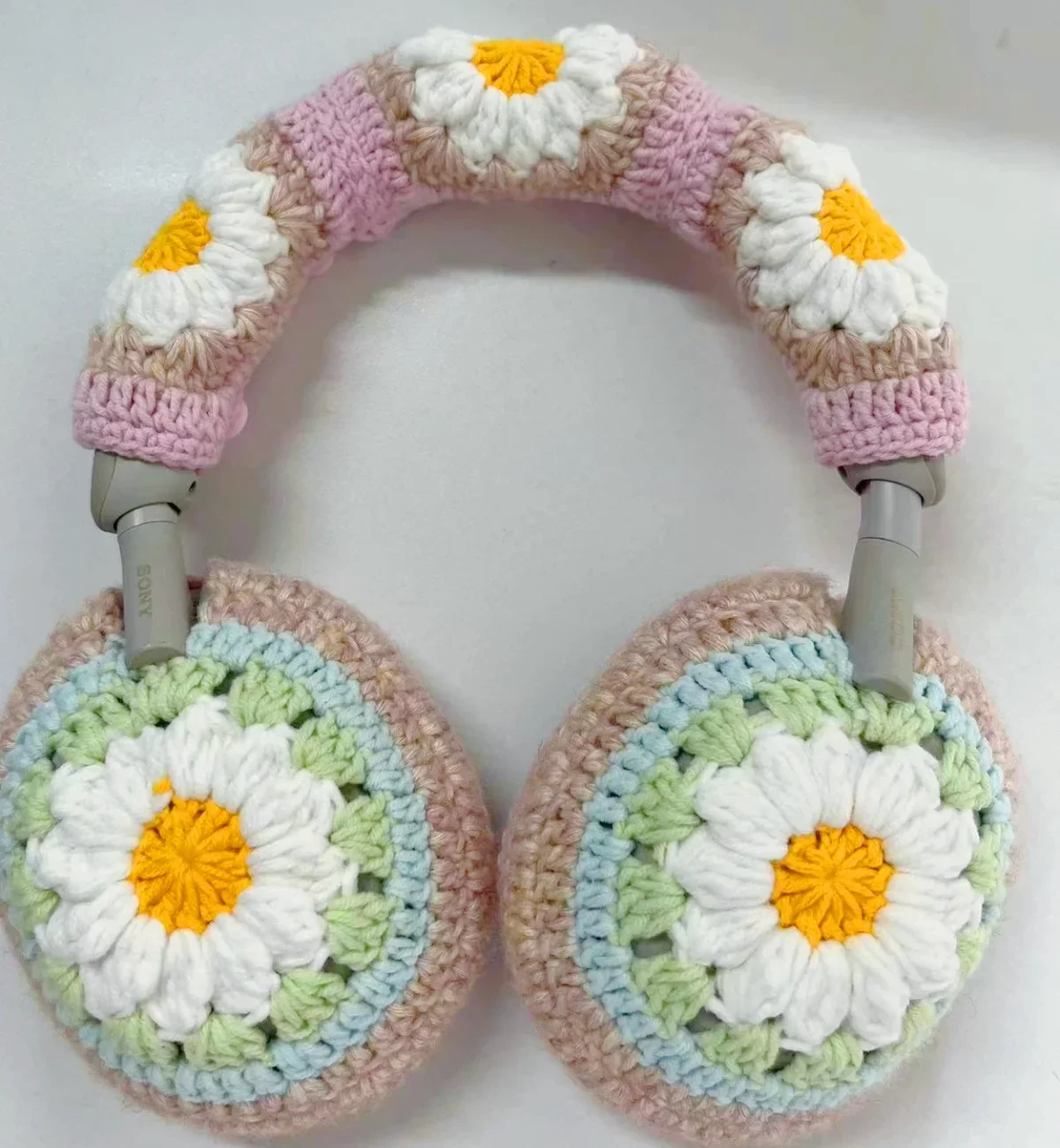 Funda hecha a mano para Sony Xm4/Xm5, funda Y2k Spider para auriculares, funda protectora decorativa para accesorios de auriculares con bonito gato personalizado - imagen 4